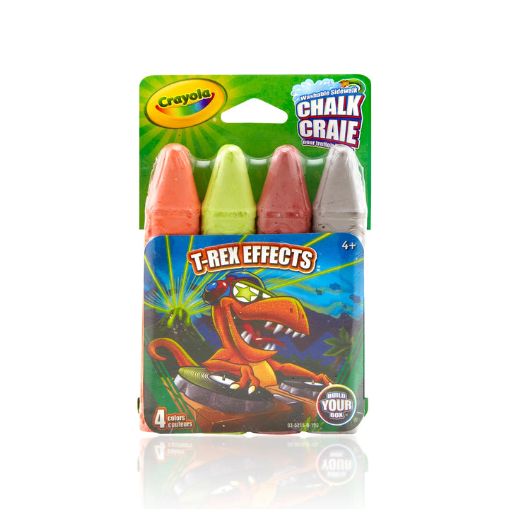 Crayola Washable Sidewalk Chalk 4 Pack