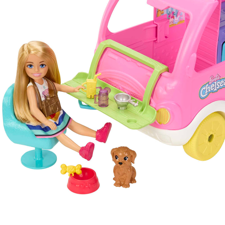 Barbie Chelsea 2-In-1 Camper Playset