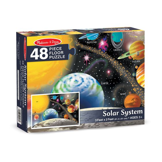 Melissa & Doug Solar System Floor Puzzle 48pc