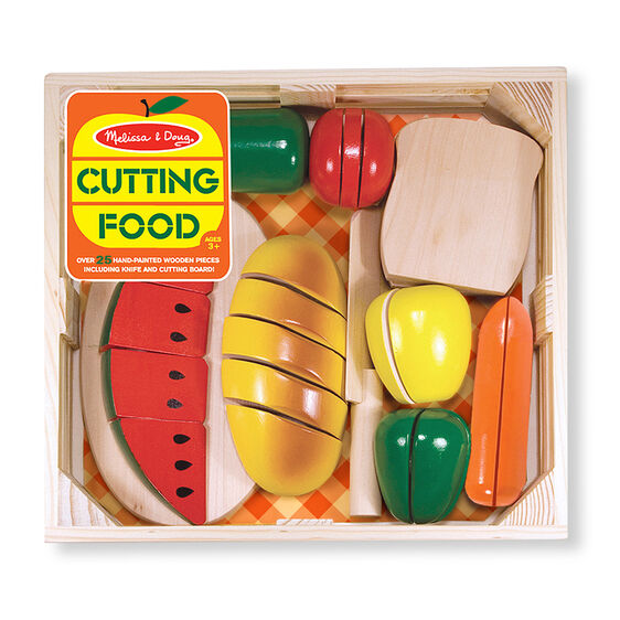 Cutting Food - Wooden Play Food