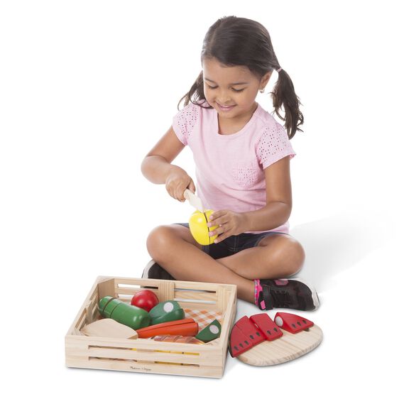 Cutting Food - Wooden Play Food