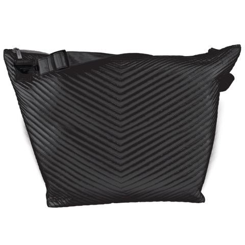 Black Chevron Weekender Bag - FINAL SALE