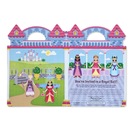 Puffy Stickers Play Set: Princess