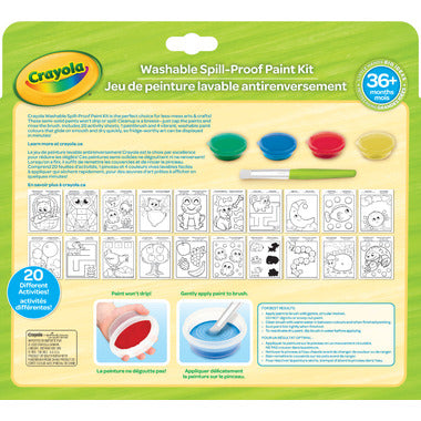 Crayola Washable Spill Proof Paint Kit