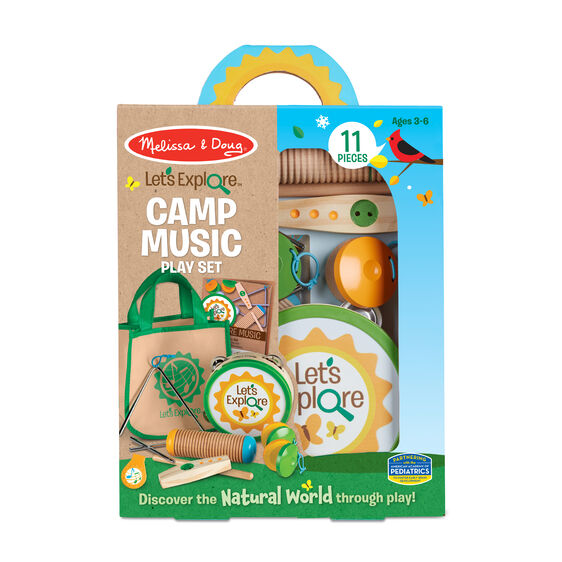 Let's Explore Camp Music Play Set