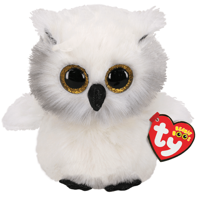 TY Beanie Boos - Austin the White Owl 6" Plush