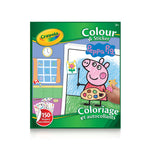 Crayola Peppa Pig Colouring & Sticker Book
