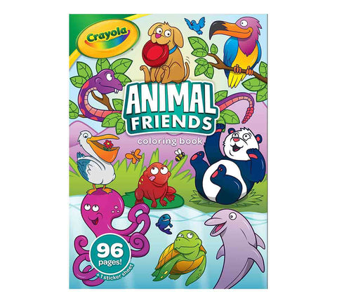 Crayola Animal Friends Colouring Book