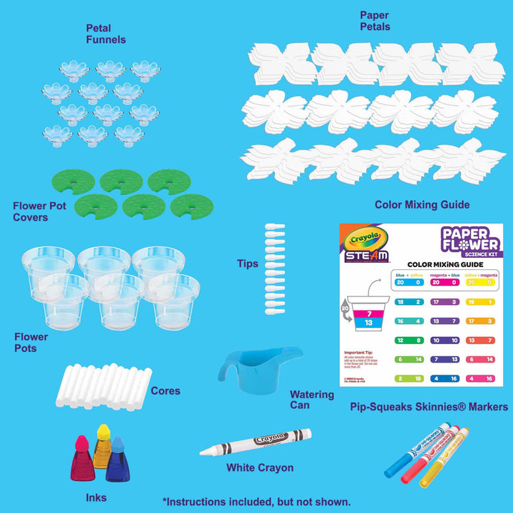 Crayola Paper Flower Science Kit