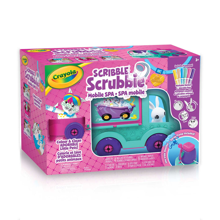 Scribble Scrubbie Pets Mobile Spa Playset