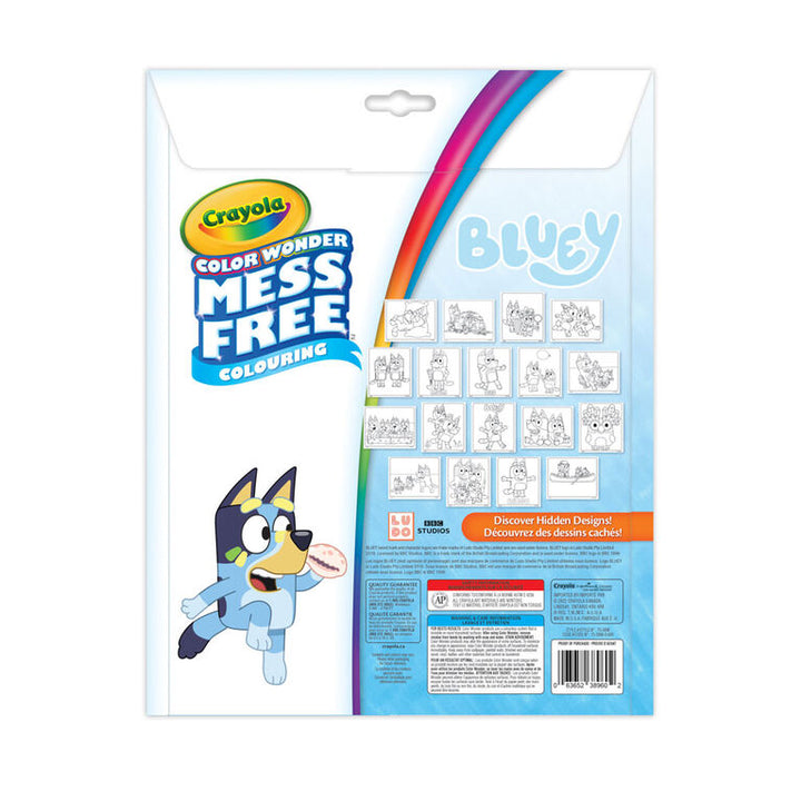 Color Wonder Mess Free Colouring Bluey