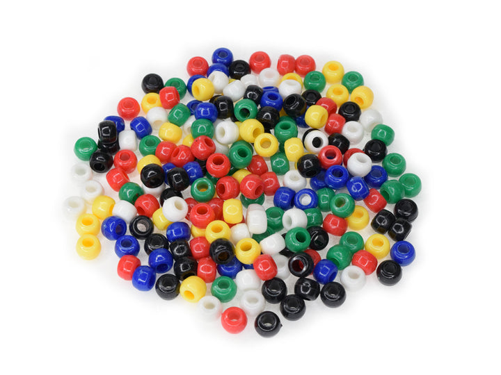 Pony Beads Opaque Multi-Mix