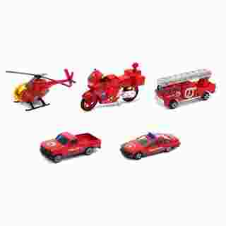 Die-Cast Fire Vehicles 5 Pack