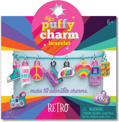 Craft-Tastic DIY Puffy Charm Bracelet