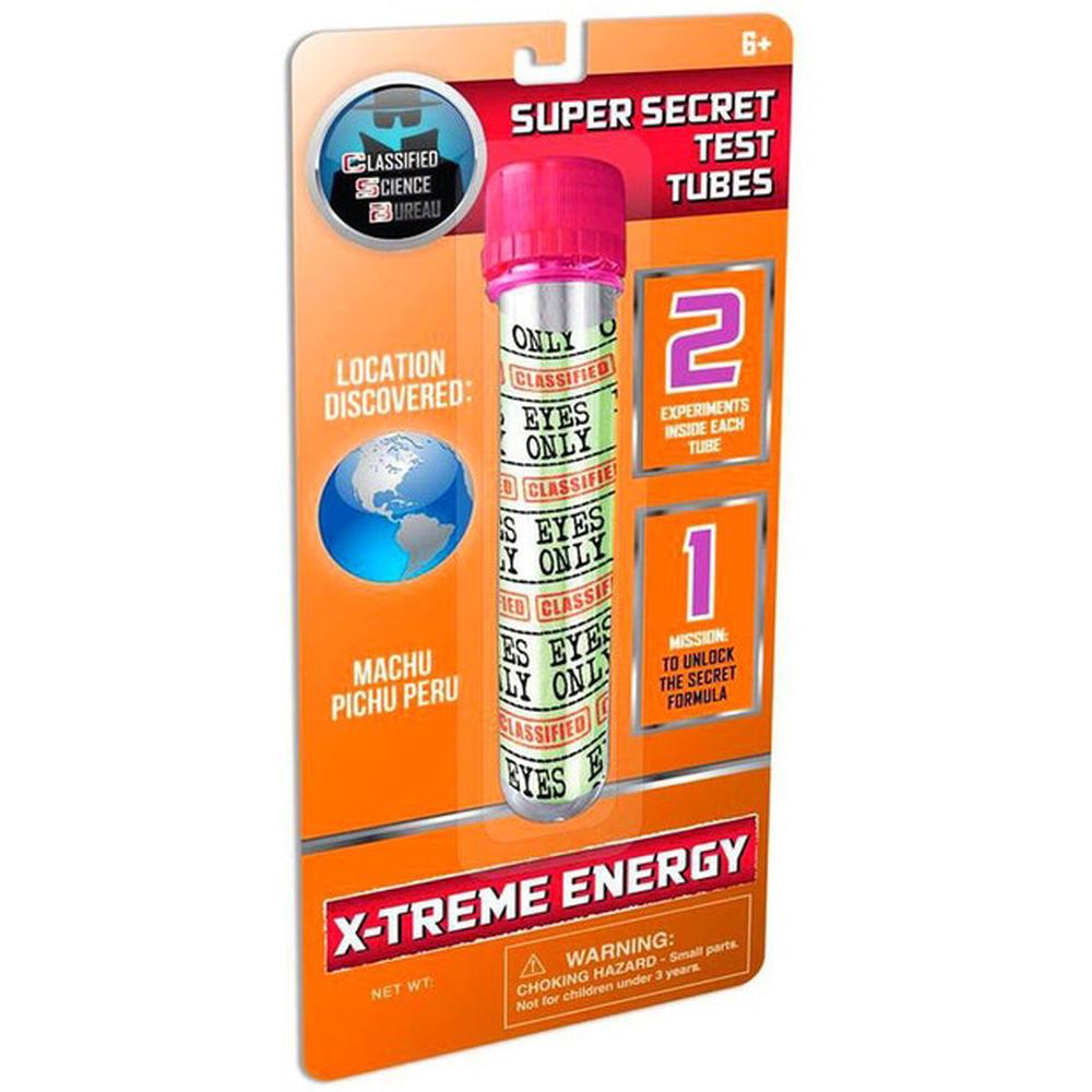 Super Secret Test Tube: X-Treme Energy