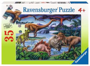Ravensburger Dinosaur Playground Jigsaw Puzzle 35 Piece