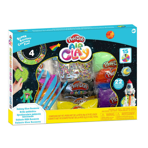 Play Doh Air Clay Galaxy Glow Bonanza