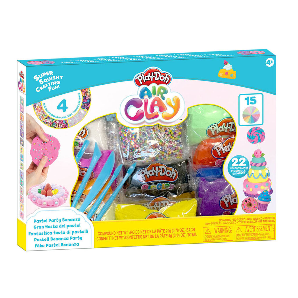 Play Doh Air Clay Pastel Party Bonanza