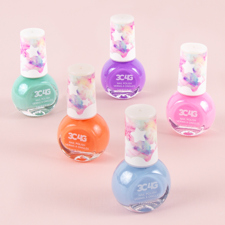 Pastel Dreams Nail Polish 5 Colour