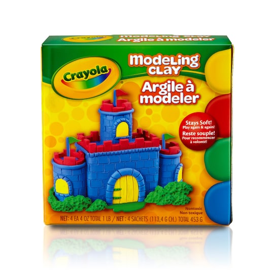 Crayola Modeling Clay 4oz. Sticks 4 Pack