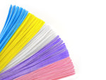 Chenille Stem Pipe Cleaners Pastel Mix 100 Pack