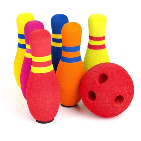 Kidoozie Six Pin Foam Bowling Set