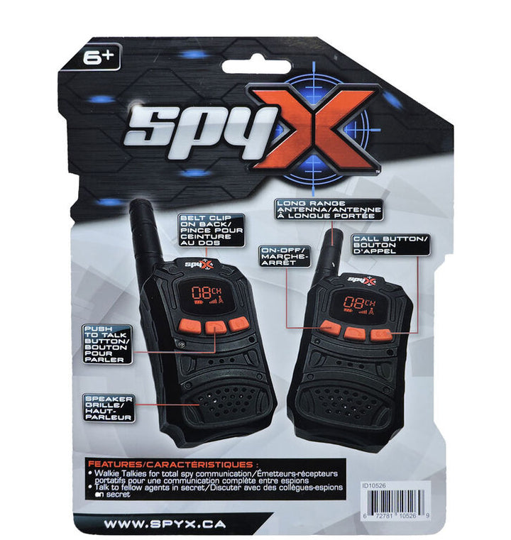 SpyX Walkie Talkies