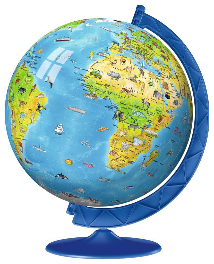 Ravensburger Children's Globe 3D 180 Piece Puzzle