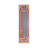 Bicycle 3 - Track Wooden Cribbage Board