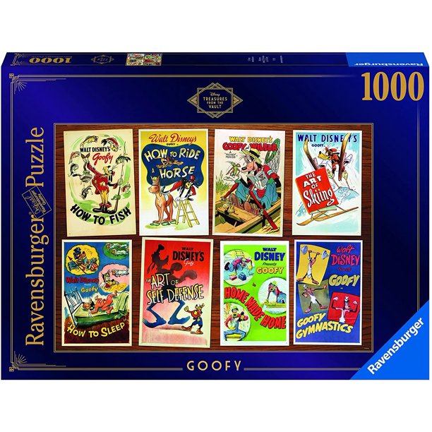 Ravensburger Disney Treasures from the Vault: Goofy Jigsaw Puzzle 1000pc