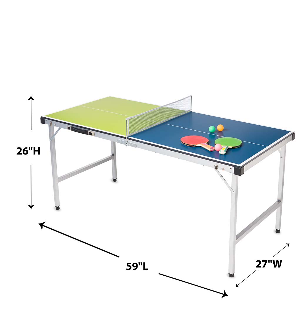 Hearthsong Pick Up & Go Ping Pong Table Tennis - FINAL SALE