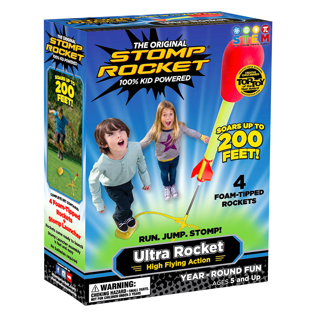 Stomp Rocket Ultra 4 Rockets