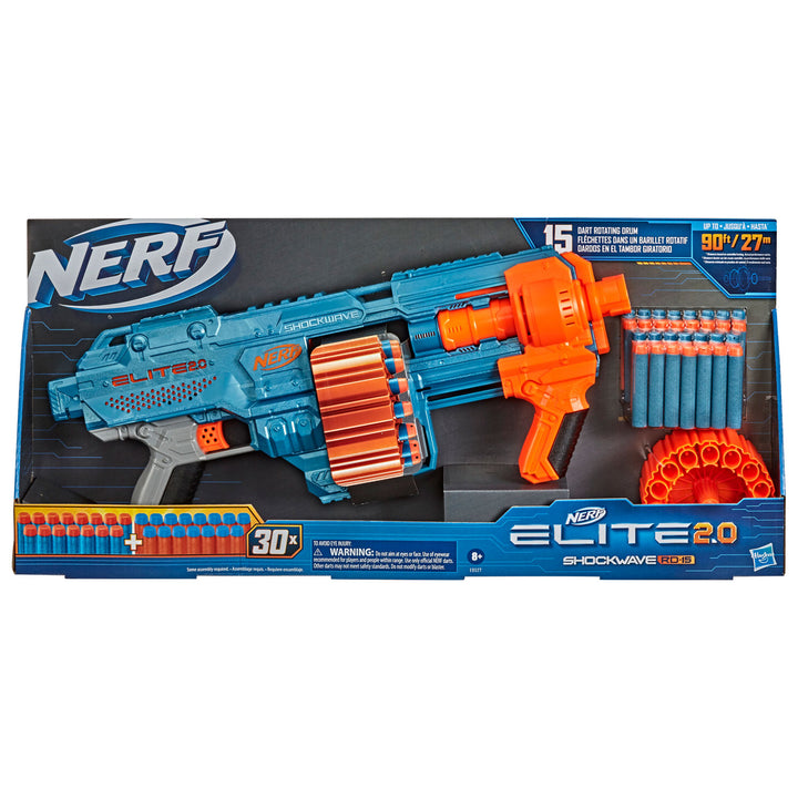 Nerf Elite 2.0 Shockwave RD-15 Blaster