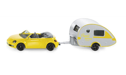 Siku Car with Trailer Caravan