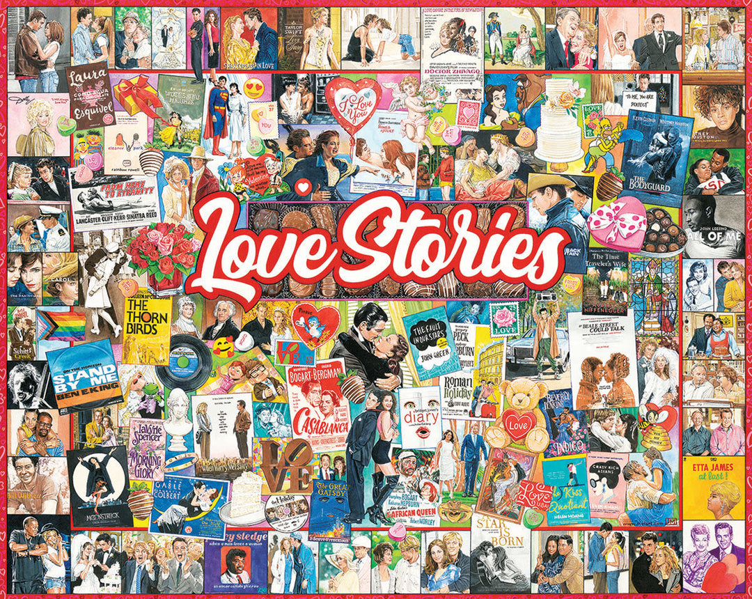 White Mountain Love Stories 1000pc Puzzle