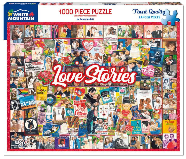White Mountain Love Stories 1000pc Puzzle