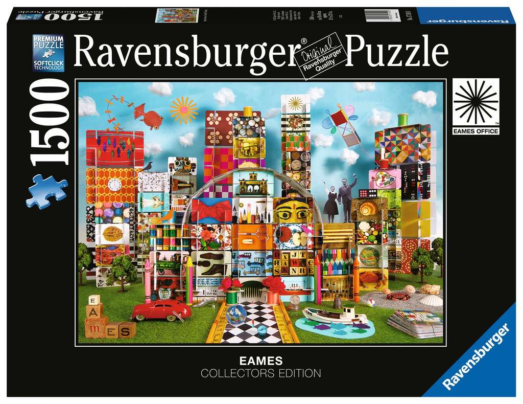 Ravensburger Eames House of Cards Fantasy Jigsaw Puzzle 1500pc
