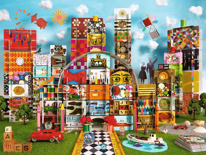 Ravensburger Eames House of Cards Fantasy Jigsaw Puzzle 1500pc