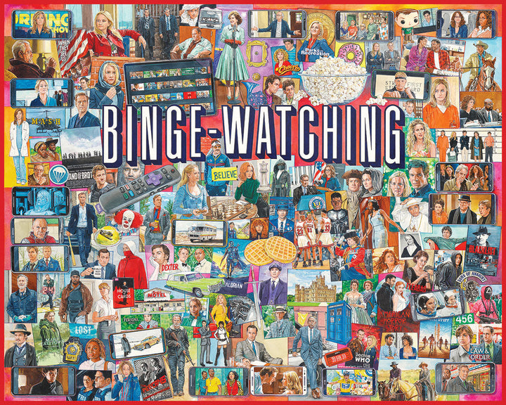 White Mountain Binge-Watching 1000pc Puzzle