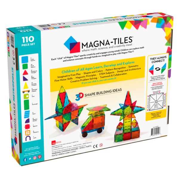 Magna-Tiles Metropolis 110 Piece Set