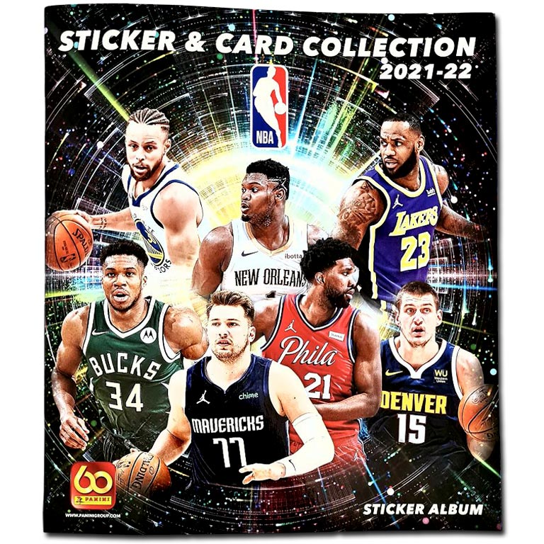 2021-22 Panini NBA Sticker & Card Collection Sticker Album