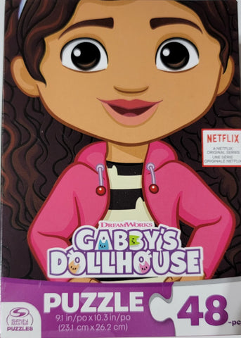 Gabby's Dollhouse Puzzle 48pc