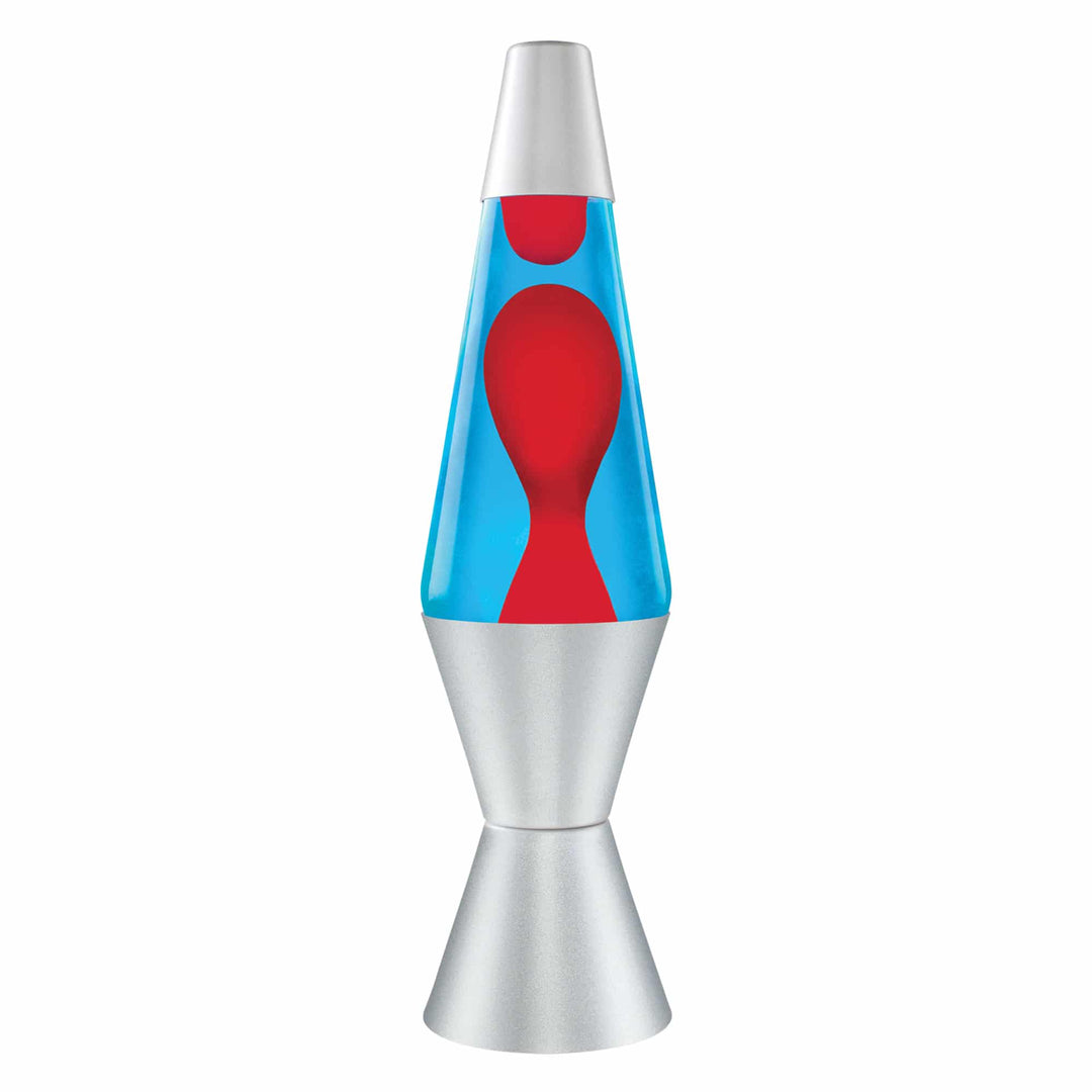 Red/Blue/Silver LAVA Lamp 14.5"