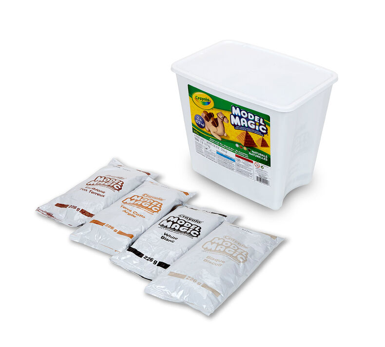 Crayola Model Magic 2lb Resealable Storage Container - Natural Colours