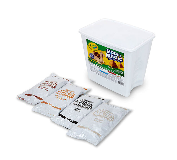 Crayola Model Magic 2lb Resealable Storage Container - Natural Colours