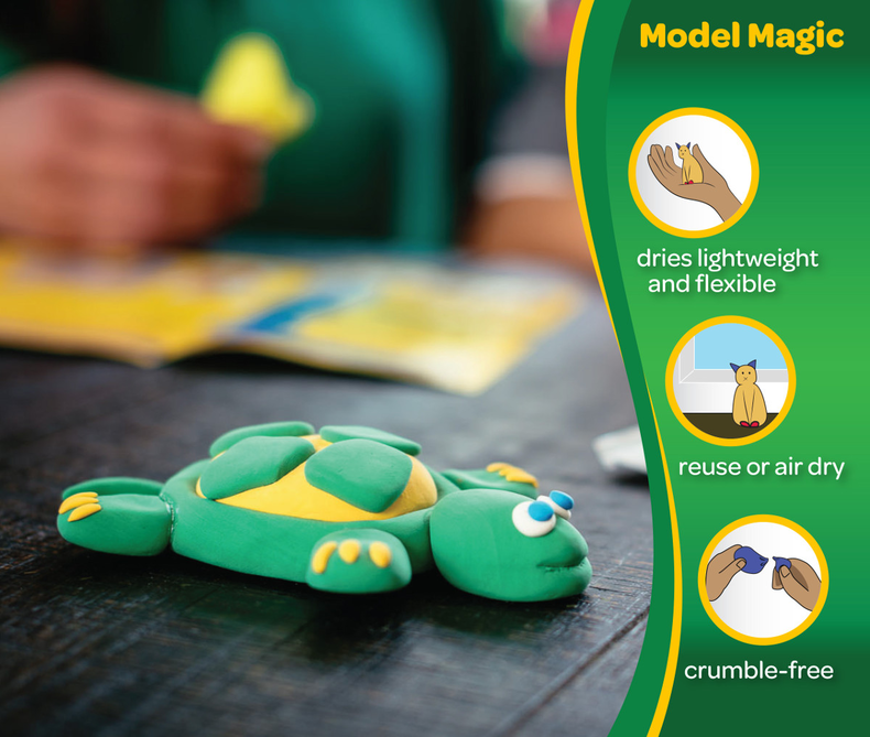 Crayola Model Magic 2lb Resealable Storage Container - Natural Colours