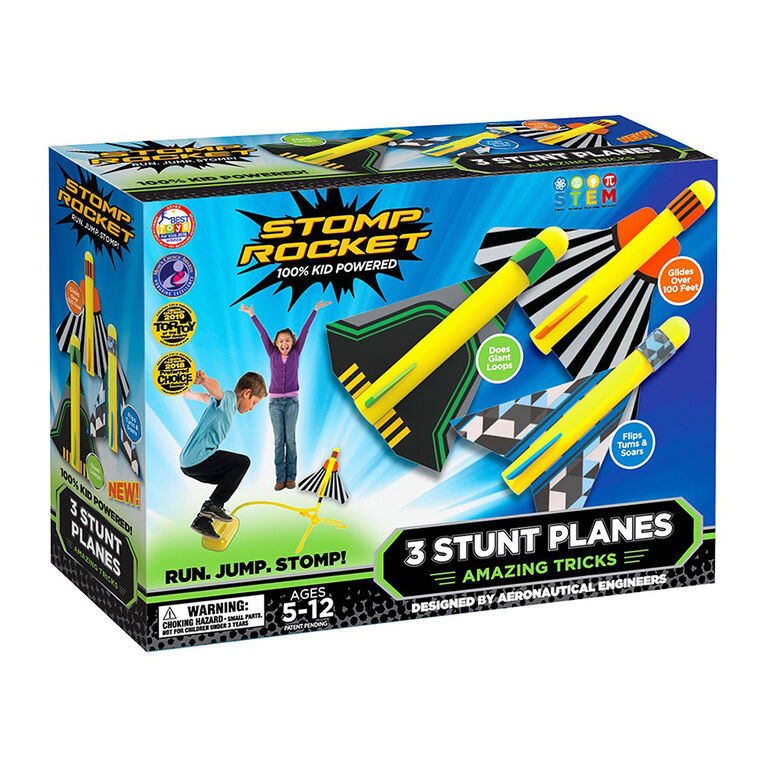 Stomp Rocket Stunt Planes