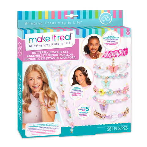 Make it Real Butterfly Jewelry Set