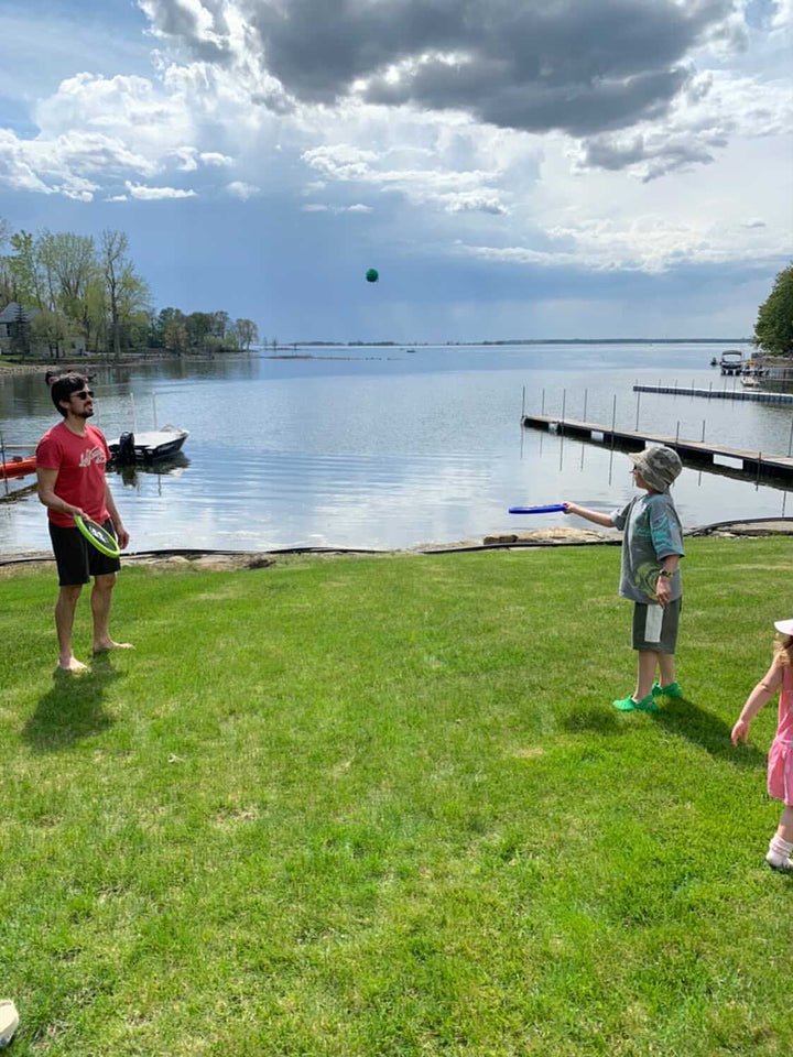 Go! Zone Trampoline Ball Toss Set