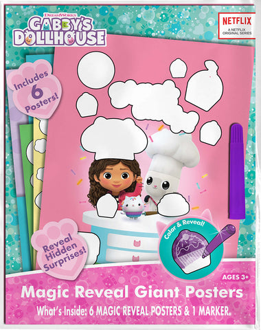 Gabby’s Dollhouse Magic Reveal Posters